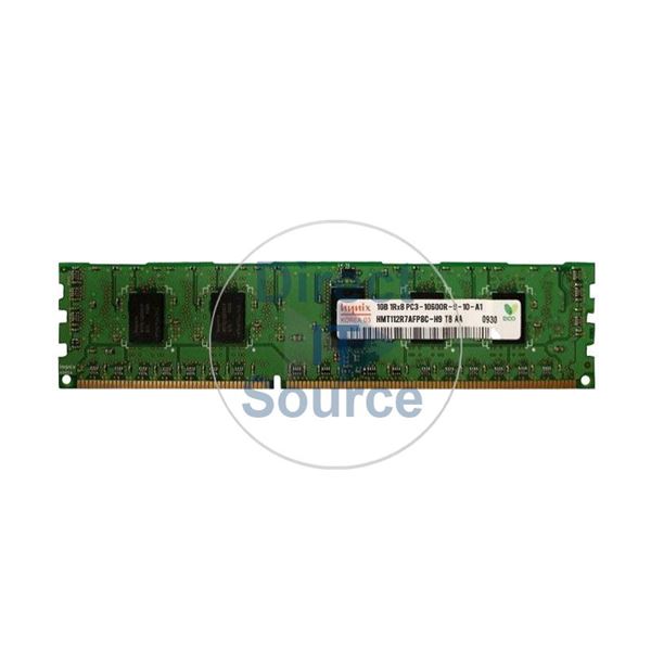 Hynix HMT112R7AFP8C-H9 - 1GB DDR3 PC3-10600 ECC REGISTERED 240-Pins Memory