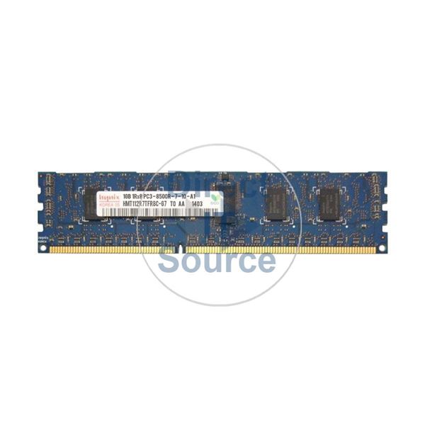 Hynix HMT112R7TFR8C-G7 - 1GB DDR3 PC3-8500 ECC REGISTERED 240-Pins Memory