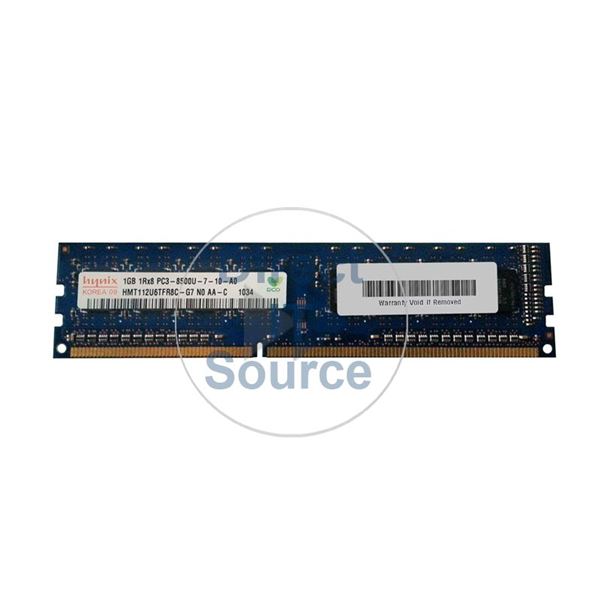 Hynix HMT112U6TFR8C-G7N0 - 1GB DDR3 PC3-8500 Non-ECC Unbuffered 240-Pins Memory