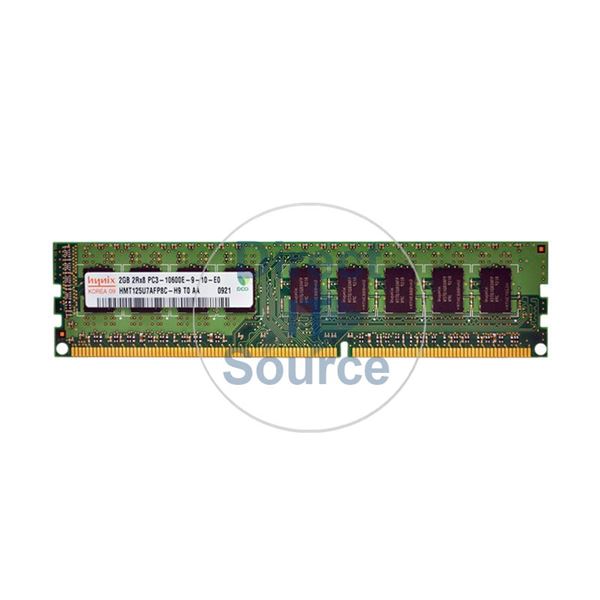 Hynix HMT125U7AFP8C-H9 - 2GB DDR3 PC3-10600 ECC UNBUFFERED 240-Pins Memory