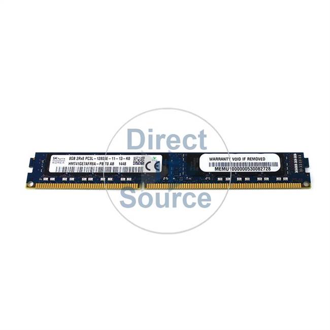 Hynix HMT41GE7AFR8A-PBT0 - 8GB DDR3 - VLP PC3-12800 ECC Unbuffered 240-Pins Memory
