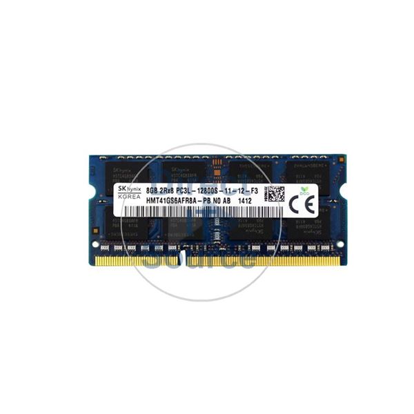 Hynix HMT41GS6AFR8A-PBN0 - 8GB DDR3 PC3-12800 Non-ECC Unbuffered 204-Pins Memory