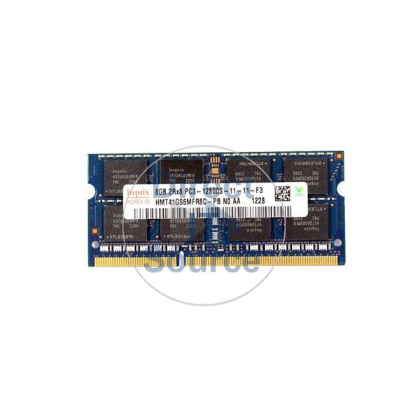 Hynix HMT41GS6MFR8C-PB - 8GB DDR3 PC3-12800 Non-ECC Unbuffered 204-Pins Memory
