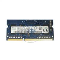 Hynix HMT425S6CFR6C-PB - 2GB DDR3 PC3-12800 Non-ECC Unbuffered 204-Pins Memory