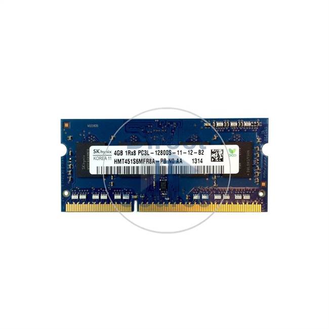 Hynix HMT451S6MFR8A-PBN0 - 4GB DDR3 PC3-12800 Non-ECC Unbuffered 204-Pins Memory