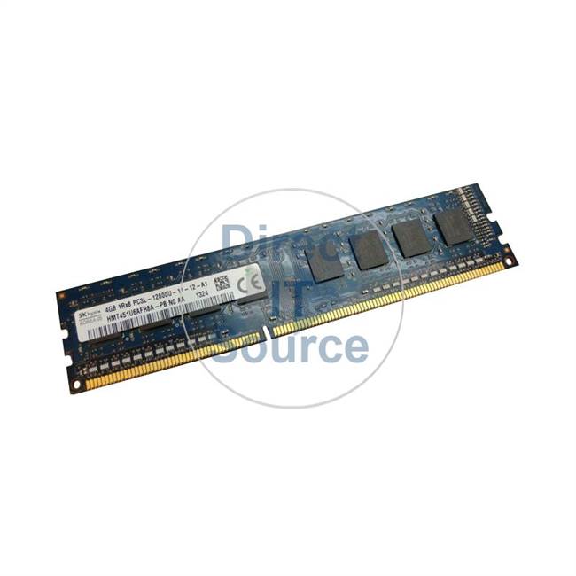 Hynix HMT451U6AFR8A-PBN0 - 4GB DDR3L PC3-12800 Non-ECC Unbuffered 240-Pins Memory