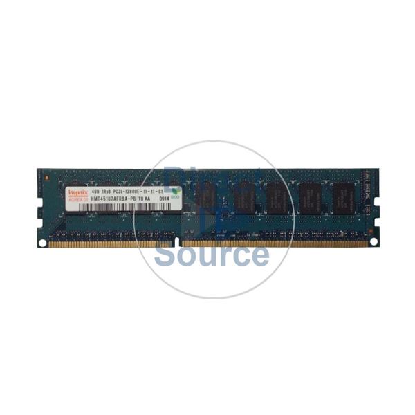 Hynix HMT451U7AFR8A-PB - 4GB DDR3 PC3-12800 ECC UNBUFFERED 240 Pins Memory