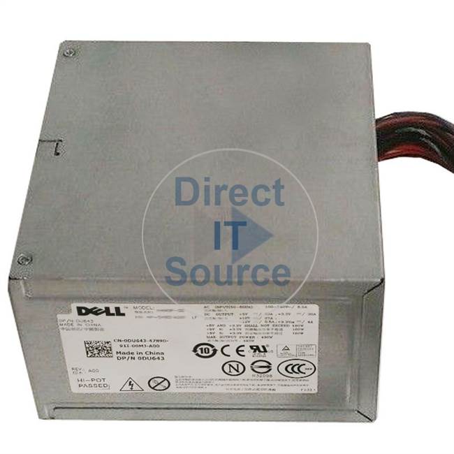 Dell HP-S4901A001LF - 490W Power Supply For PowerEdge T300