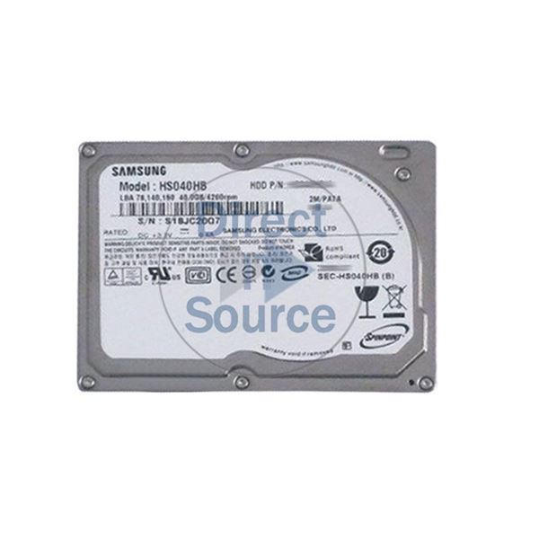 Samsung HS040HB - 40GB 4.2K 1.8Inch PATA 2MB Cache Hard Drive
