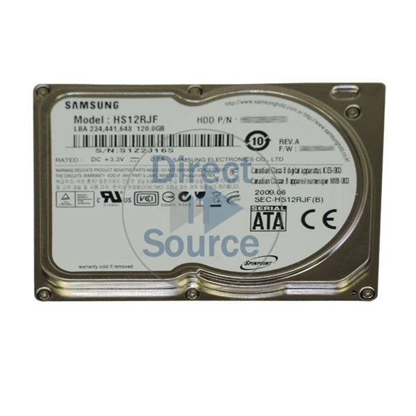 Samsung HS12RJF - 120GB 5.4K 1.8Inch SATA Hard Drive