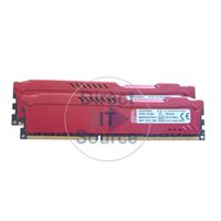Kingston HX316C10FRK2/16 - 16GB 2x8GB DDR3 PC3-12800 Non-ECC Unbuffered 240-Pins Memory