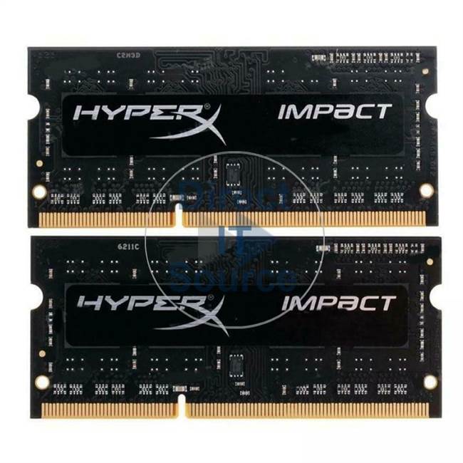 Kingston HX321LS11IB2K2/8 - 8GB 2x4GB DDR3 PC3-17000 Non-ECC Unbuffered 204-Pins Memory