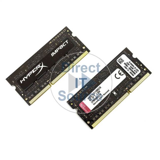 Kingston HX321LS11IBK2/8 - 8GB 2x4GB DDR3 PC3-17000 Non-ECC Unbuffered 204-Pins Memory