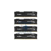 Kingston HX421C14FB2K4/32 - 32GB 4x8GB DDR4 PC4-17000 288-Pins Memory