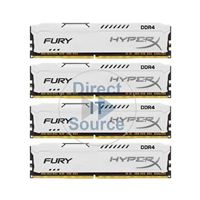 Kingston HX424C15FW2K4/32 - 32GB 4x8GB DDR4 PC4-19200 288-Pins Memory