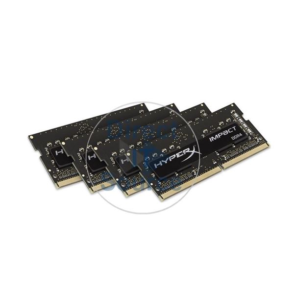 Kingston HX424S15IB2K4/32 - 32GB 4x8GB DDR4 PC4-19200 260-Pins Memory