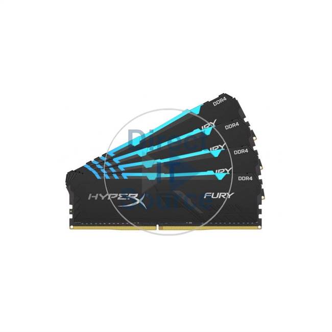 Kingston HX430C15FB3AK4/64 - 64GB 4x16GB DDR4 PC4-24000 Non-ECC Unbuffered 288-Pins Memory