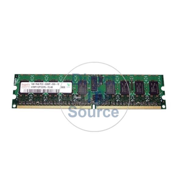 Hynix HYMP112P72CP8-Y5 - 1GB DDR2 PC2-5300 ECC REGISTERED 240 Pins Memory