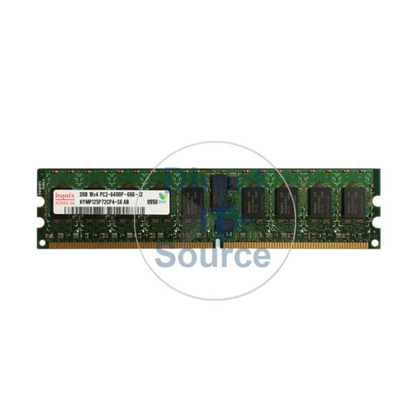 Hynix HYMP125P72CP4-S6 - 2GB DDR2 PC2-6400 ECC REGISTERED 240 Pins Memory