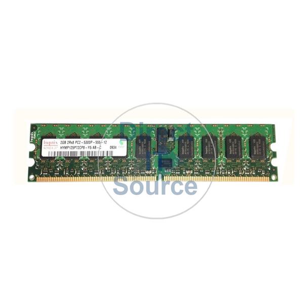 Hynix HYMP125P72CP8-Y5 - 2GB DDR2 PC2-5300 ECC REGISTERED 240 Pins Memory