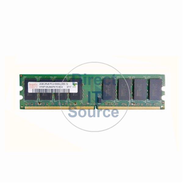 Hynix HYMP125U64AP8-Y5 - 2GB DDR2 PC2-5300 NON-ECC UNBUFFERED 240 Pins Memory