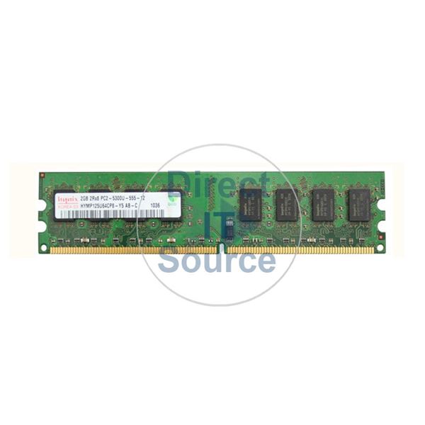 Hynix HYMP125U64CP8-Y5 - 2GB DDR2 PC2-5300 NON-ECC UNBUFFERED 240 Pins Memory