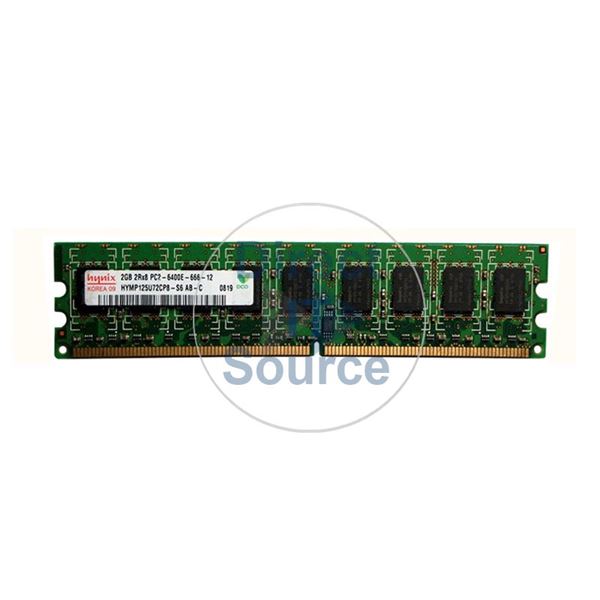 Hynix HYMP125U72CP8-S6 - 2GB DDR2 PC2-6400 ECC UNBUFFERED 240 Pins Memory