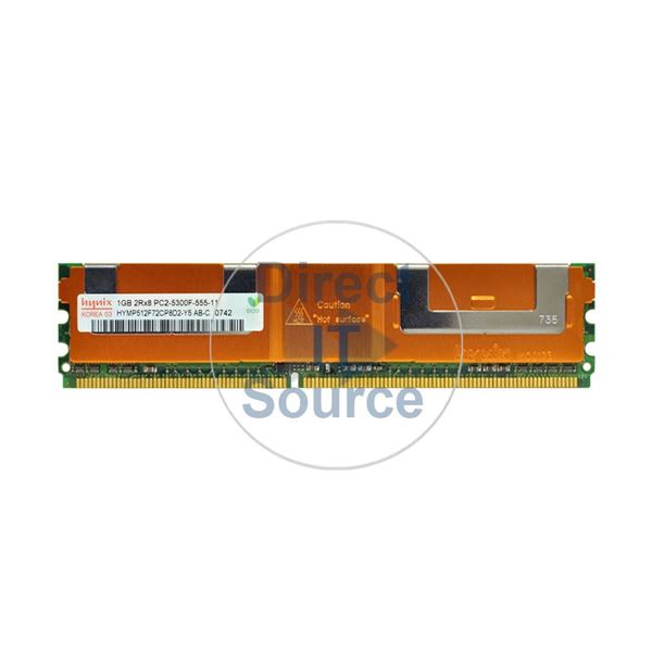 Hynix HYMP512F72CP8D2-Y5 - 1GB DDR2 PC2-5300 ECC FULLY BUFFERED 240 Pins Memory