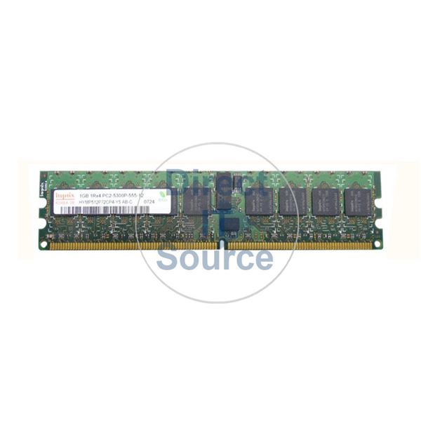 Hynix HYMP512P72CP4-Y5 - 1GB DDR2 PC2-5300 ECC REGISTERED 240 Pins Memory