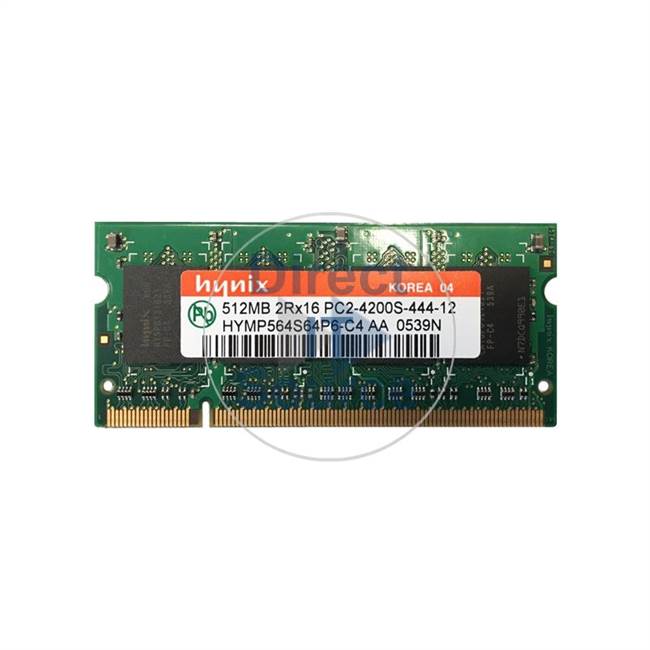Hynix HYMP564S64P6-C4 - 512MB DDR2 PC2-4200 Non-ECC Unbuffered 200-Pins Memory