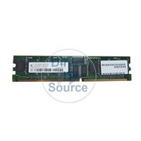 Infineon HYS72D64320GBR-6-B - 512MB DDR PC-2700 ECC Registered Memory