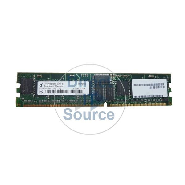 Infineon HYS72D64320GBR-6-B - 512MB DDR PC-2700 ECC Registered Memory