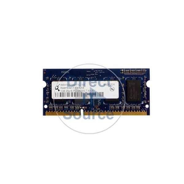 Infineon IMSH1GS14A1F1C-10F - 1GB DDR3 PC3-8500 Non-ECC Unbuffered 204-Pins Memory