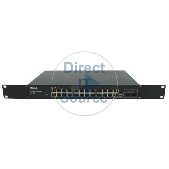 Dell J0632 - Power Connect 2724 24-Ports GigaBit Managed Switch