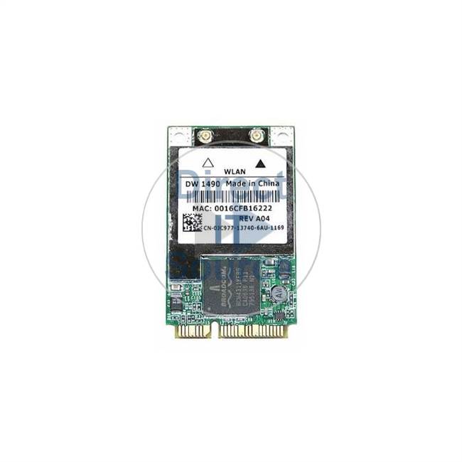 Dell JC977 - Wireless 1490 802.11 A- B- G Minicard