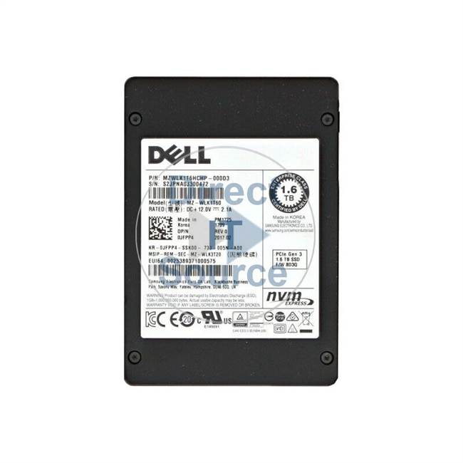 Dell JFPP4 - 1.6TB PCIe 2.5" SSD