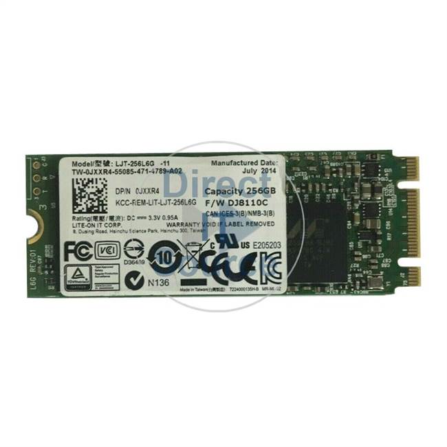 Dell JXXR4 - 256GB SATA SSD