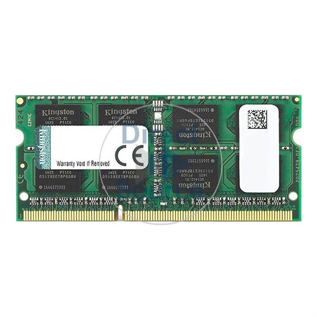 Kingston KAC-MEMJS/4G - 4GB DDR3 PC3-10600 Non-ECC Unbuffered 204-Pins Memory