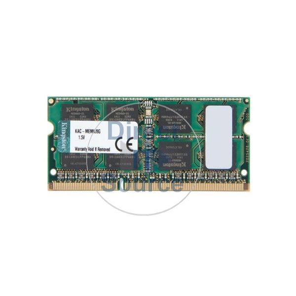 Kingston KAC-MEMK/8G - 8GB DDR3 PC3-12800 Non-ECC Unbuffered 204-Pins Memory