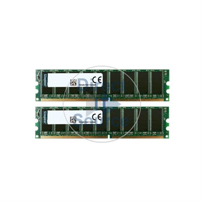Kingston KFJ-BX600/4G - 4GB 2x2GB DDR PC-3200 ECC Registered 184-Pins Memory