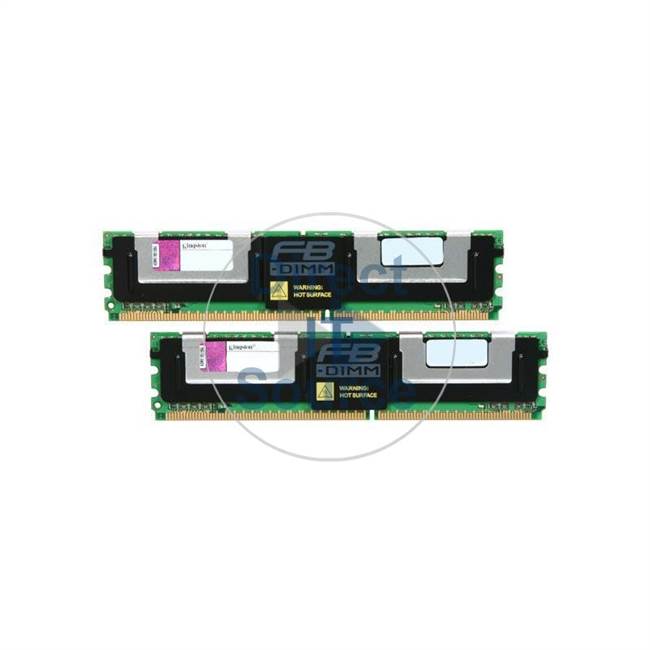 Kingston KFJ-BX667K2/1G - 1GB 2x512MB DDR2 PC2-5300 ECC Fully Buffered 240-Pins Memory