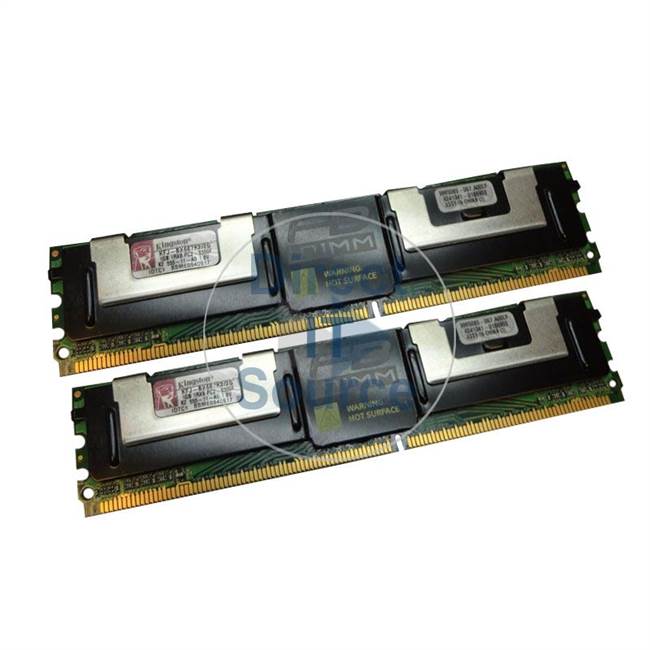 Kingston KFJ-BX667K2/2G - 2GB 2x1GB DDR2 PC2-5300 ECC Fully Buffered 240-Pins Memory