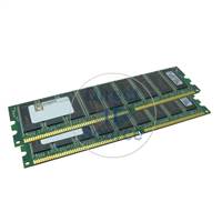 Kingston KFJ-R610/1G - 1GB 2x512MB DDR PC-2100 ECC Unbuffered 184-Pins Memory