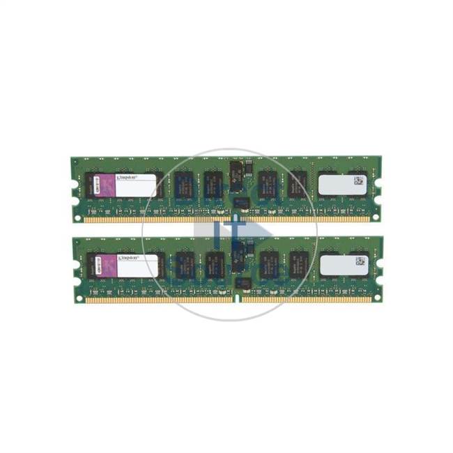 Kingston KFJ-RX200/4G - 4GB 2x2GB DDR2 PC2-3200 ECC Registered 240-Pins Memory