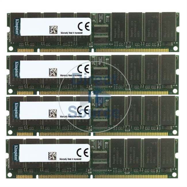 Kingston KFJ-T850/2G - 2GB 4x512MB SDRAM PC-133 ECC Registered 168-Pins Memory