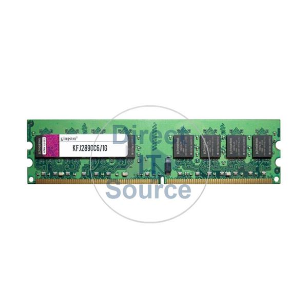 Kingston KFJ2890C6/1G - 1GB DDR2 PC2-6400 Non-ECC Unbuffered 240Pins Memory