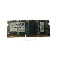 Kingston KGW-S224/128 - 128MB SDRAM PC-66 Non-ECC Unbuffered 144-Pins Memory