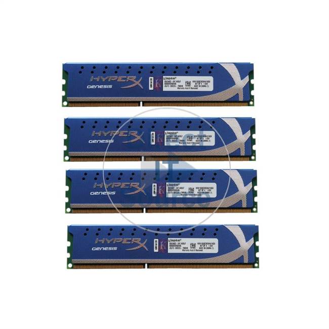 Kingston KHX1600C9D3K4/16GX - 16GB 4x4GB DDR3 PC3-12800 Non-ECC Unbuffered 240-Pins Memory