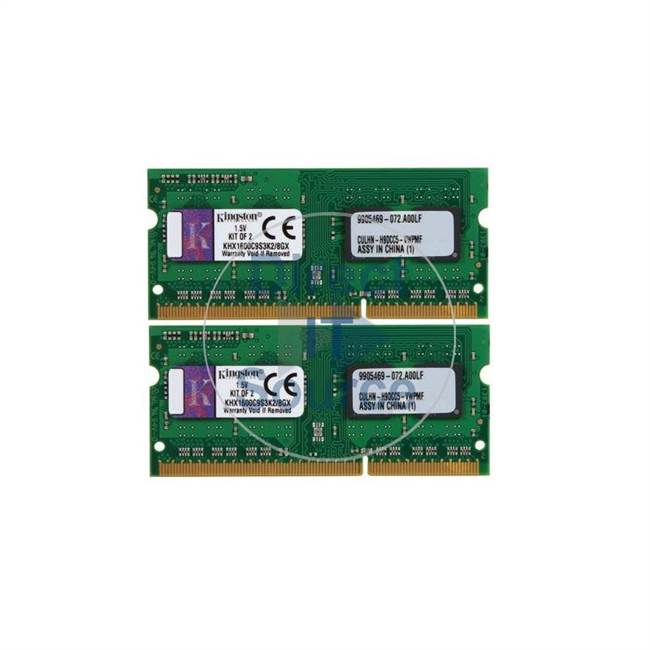 Kingston KHX1600C9S3K2/8GX - 8GB 2x4GB DDR3 PC3-12800 Non-ECC Unbuffered 204-Pins Memory