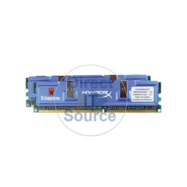 Kingston KHX3500K2/512 - 512MB 2x256MB DDR PC-3500 Non-ECC Unbuffered 184-Pins Memory